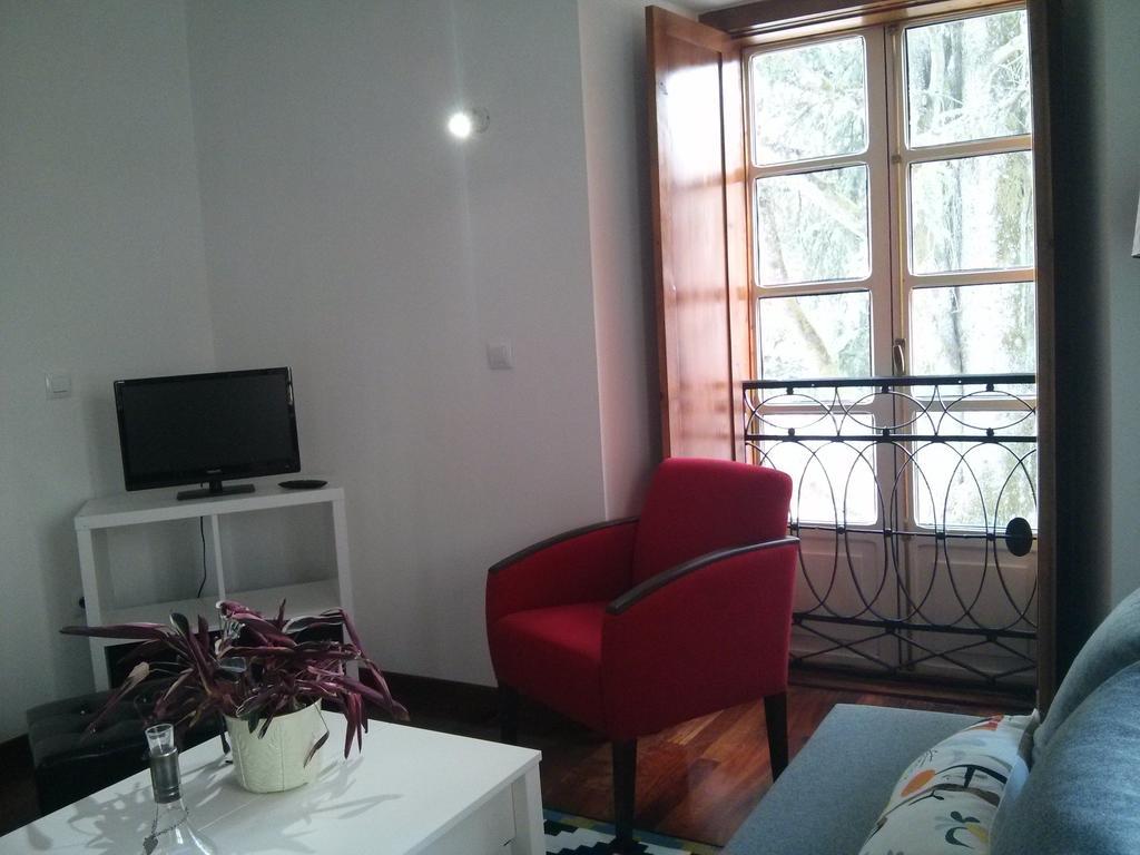 Apartamento Transito De Entrerruas Santiago de Compostela Rom bilde