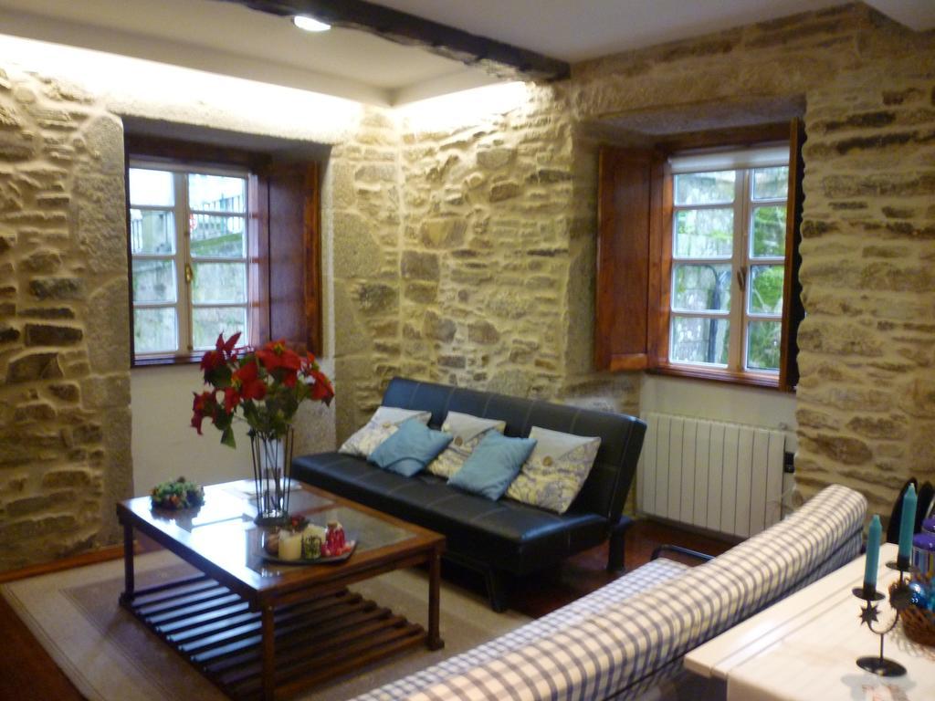 Apartamento Transito De Entrerruas Santiago de Compostela Rom bilde